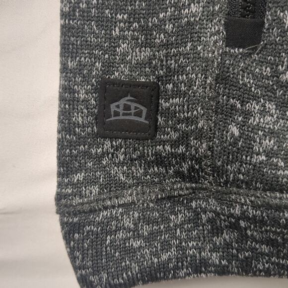 Stormtech Performance LS Full Zip Soft Heathered Grey Fleece Jacket Mens Large - Picture 8 of 16